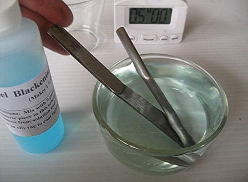 Miniatura 3 de Tred-Not Concentrado de ennegrecimiento de acero de 7 onzas, solución de azulejo de armero, azul arma, hace 12 gal.