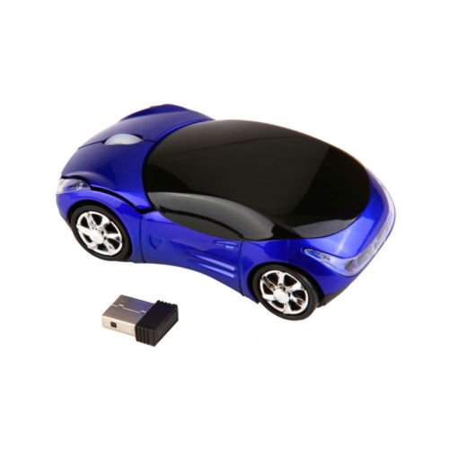 Weixingu Mini Car Shape Mouse - 2.4Ghz 1600Dpi Wireless Mouse With Usb Receiver Tablet Laptop Desktop Computer Mouse #TOP4