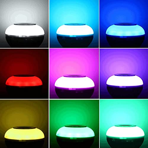 Image of Bluetooth Speaker Music Bulb Light With Remote 3 in 1 12W Led Bulb with Bulb B22 + RGB Light Ball Bulb Colorful with Remote Control for Home, Bedroom, Living Room, Party and Decoration(1)
