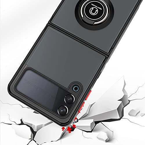 Coque antichoc Samsung Z Flip 4 résolvant les chutes et rayures d'objectif