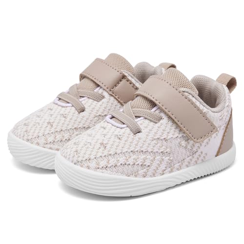 Image of MORENDL Toddler Sneakers Baby Boys & Girls Barefoot Shoes Lightweight Breathable Walking Running Tennis Athletic Sport Shoes