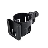 portavaso alto legno Montaje Instantáneo: El ganchos carro portavasos carrito portavasos silla playa se fija en segundos sin herramientas en tubos horizontales y verticales hasta 45 cm de diámetro