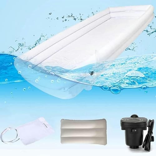 Baignoire gonflable médicale d'assistance avec sac d'eau et pompe - 5