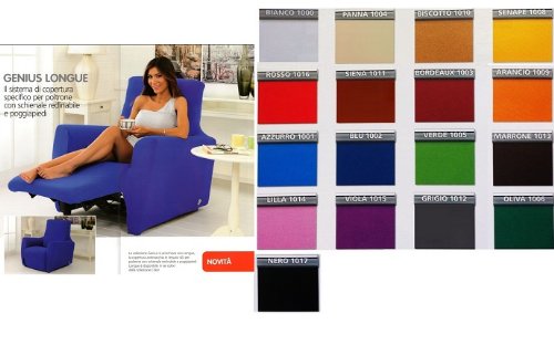 Copristruttura Per Poltrona Lounge Genius Biancaluna Assortiti
