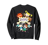 Rugrats Logo With Nick Logo And Rugrats Characters Sweatshirt