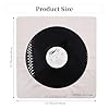 Record Cleaning Cloth 2 Pcs 16''x16'' Large Anti-Static Microfiber Towel Lint Free Vinyl Cleaner for Records LP Collection Glasses Camera Lenses #2