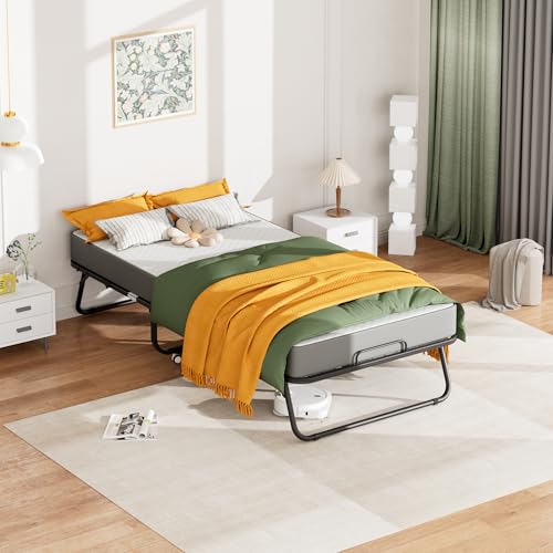 Greenvelly Folding Bed with 5 Inch Mattress