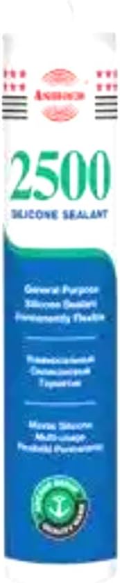 General Purpose Silicone Sealant, Asmaco 2500 White