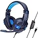 Produktbild Yowablo USB Gaming Headset für PS4 PC 7.1 Surround Sound Noise Cancelling(Blau)