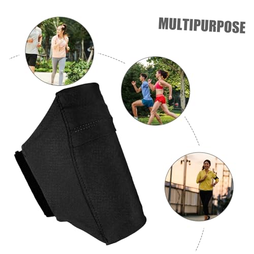 Funda deportiva de pierna para correr con material elástico y correa ajustable para móviles 3