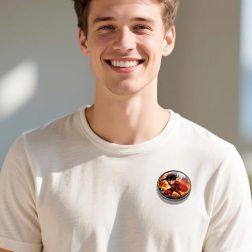 Insignia digital: pantalla táctil HD de 1.85 pulgadas, accesorio técnico para mochilas, transferencia de fotos personalizada, insignia de pantalla digital con GIF animados, dispositivo personal para - imagen 3