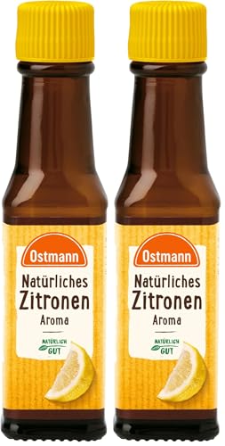 Ostmann natürliches Zitronenaroma, 20 ml (Packung mit 2)
