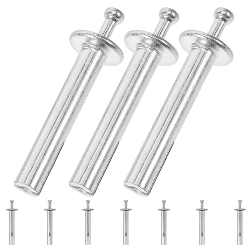 PENIKOKO 10pcs Heavy Duty Drive Nail In Expansion Anchors for Masonry Brick Wall Fixing Quick Installation Fastener Nails for Secure Wall Mounting and Large-scale Projects