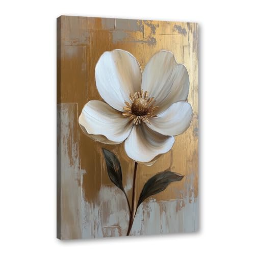 Toile murale abstraite et florale pour sublimer l'ambiance de votre cuisine