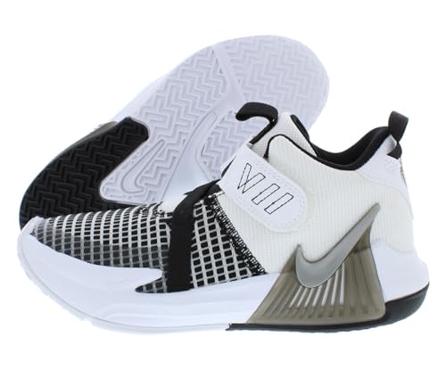 NIKE Lebron Witness 7 Little Kids' Shoes Pre School DQ8647-100 (White/), Size 2 - image 1