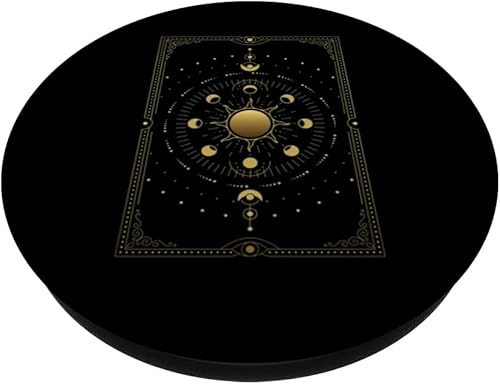 Miniatura 2 de Tarot sun and moon orbit PopSockets PopGrip intercambiable