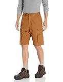 Wells Lamont Men's Performance Utility Ripstop Cargo Work Short, Brown Duck, 32