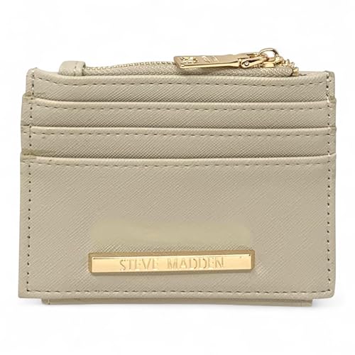 Image of Steve Madden BHayden Wallet (Oatmilk Saffiano, One Size)