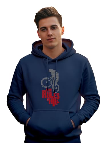 Image of XENOVAURBAN Hoodie for Men /Women | Unisex fit Cotton Fleece Hooded Sweatshirt - RULES1