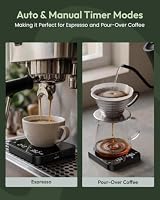 Maestri House S2 Mini-Kaffeewaage mit Timer Wiederaufladbare Espresso Waage – Ansicht 4