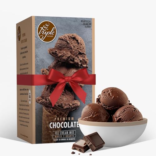 Triple Scoop - Premium Chocolate Ice Cream Mix For Ice