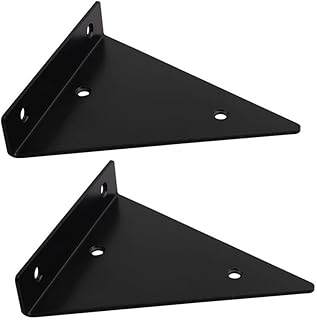 OSALADI Floating Shelf Brackets 2 Pcs Brackets Shelves Bracket Floating Shelf Bracket Shelf Supporting Holder Triangle Shelf Bracket Shelf Bracket for Board Home Metal Triangle Bracket