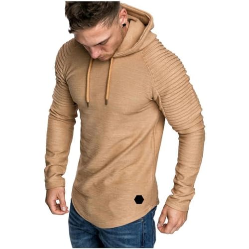 Spring Hoodies Men Hoody Male Long Sleeve Solid Color Hooded Sweatshirt Men's Hoodies Clothing3