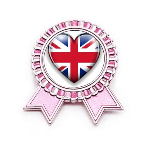 Broche drapeau britannique pour égayer un manteau d'hiver lors de vos sorties en ville