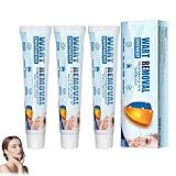 Wart Away Kräutercreme – Neuheit 2026: Creme zur Entfernung von Hautanhängseln für Gesicht & Körper. Professionelle Kräuterformel mit natürlichen Inhaltsstoffen (3 Stück)
