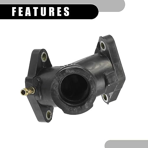 Manifold de admisión Yamaha Virago 250 goma negra 7