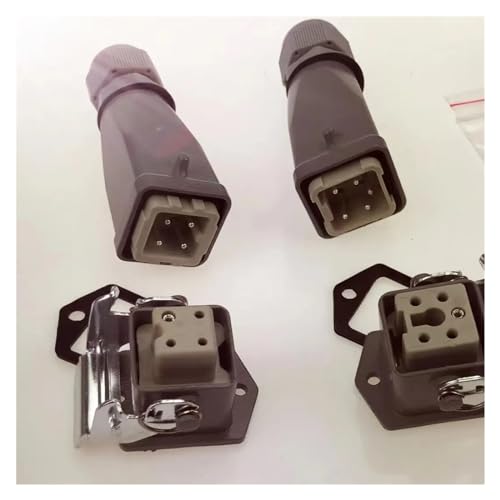Enchufe de aviación impermeable con conector de alta resistencia de 6 pines 7