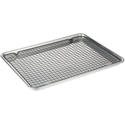 Nordic Ware Half Sheet with Oven Safe Nonstick Grid Cover