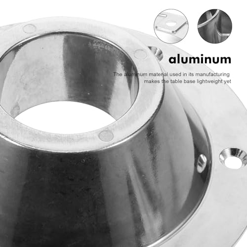 2個 RV 固定アクセサリ RVテーブルマウントベース ペデスタルテーブルベースダイニング RVテーブルベースフラッシュマウント RVテーブル取り付けベース RVテーブル脚マウント [5]