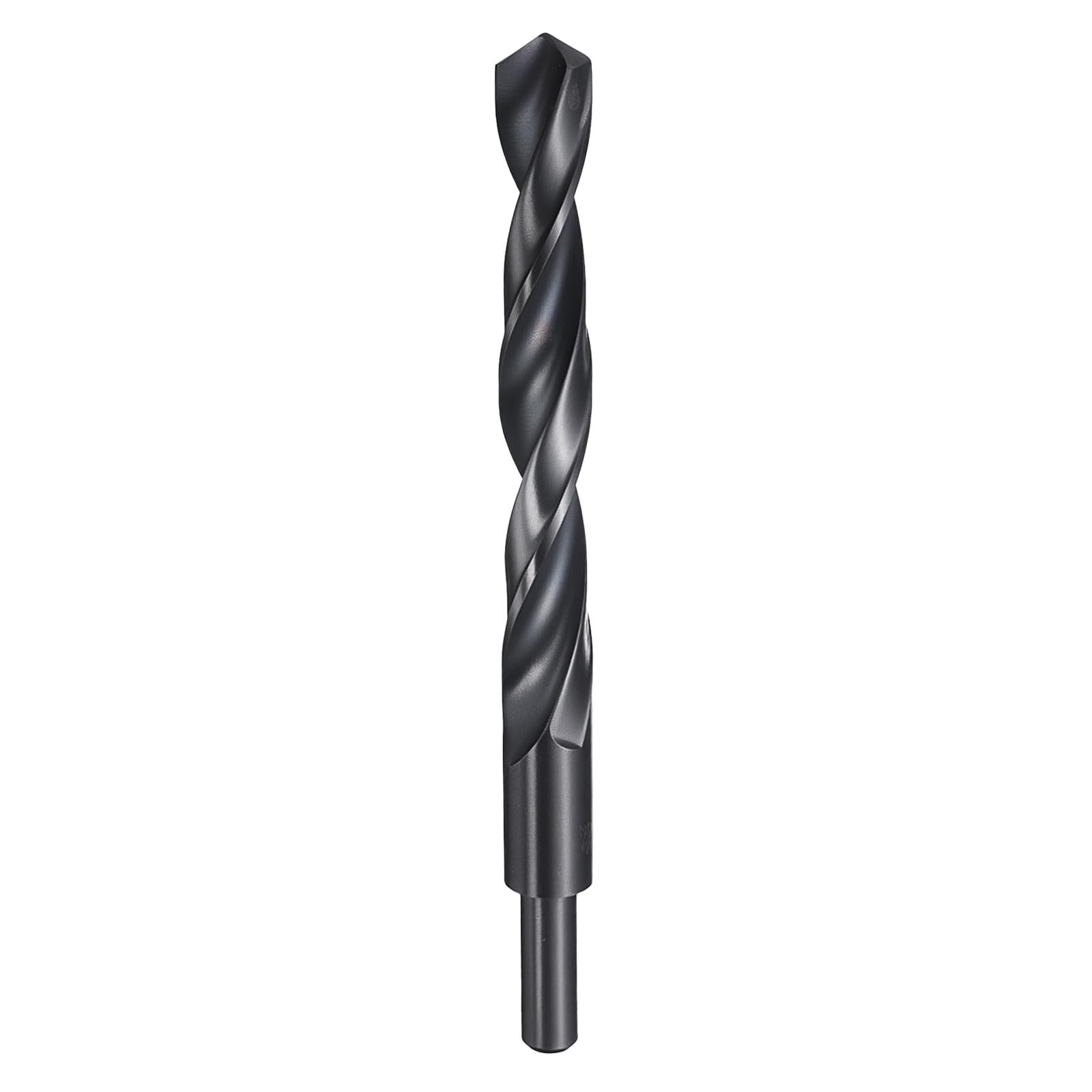 Punta Da Trapano 15.5mm QUARKZMAN, Codolo Ridotto 10mm, Acciaio 4241, Nero, Angolo 118°, Per Legno, Plastica, Rame, Alluminio E Ferro