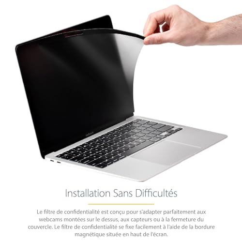 Filtre de confidentialité Macbook 13 StarTech.com mat brillant PRIVSCNMAC13