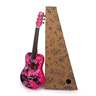 Special for junior and student guitar beginners.(76cm) Clear sound, Certain tuning, and very good acoustic echo. Solid wood neck, Personalized and Safe ABS fingerboard, Patented & Fantastic acoustic echo effect wooden sound box construction. E&B extr...