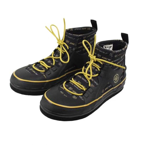 [ARCWOLF] ウェーディングシューズ 磯靴 フェルトスパイク 滑らない靴 フェルトスパイクシューズ ソール 渓流釣り 釣り靴 防水 防風 通気性 スパイクシューズ 釣り