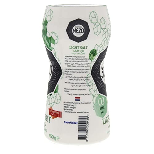 Nezo Light Salt, 450g [Made in Holland]