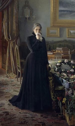Cuadro decorativo de Ivan Nikolaevich Kramskoi, lienzo vertical de 60x90cm para pared