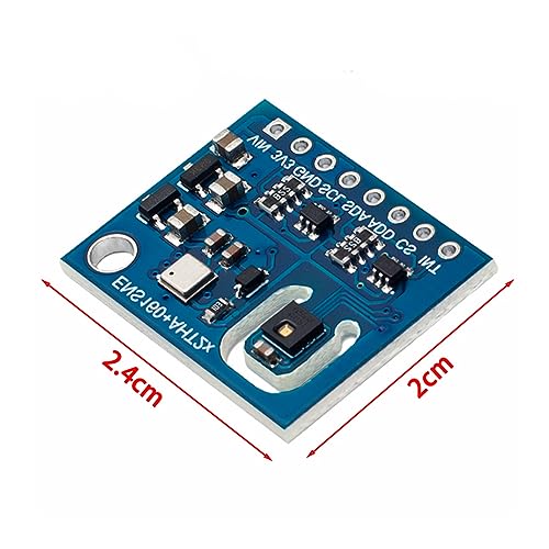 Hailege ENS160+AHT21 CO2 eCO2 TVOC VoCsGassensor Kohlendioxid-Sensor Sensor zur Überwachung der Luftqualität Temperatur-Feuchtigkeitssensor ersetzt CCS811