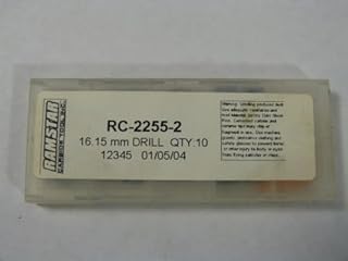 Ramstar RC2255-2 Drill Bit Insert 16mm Box of 10