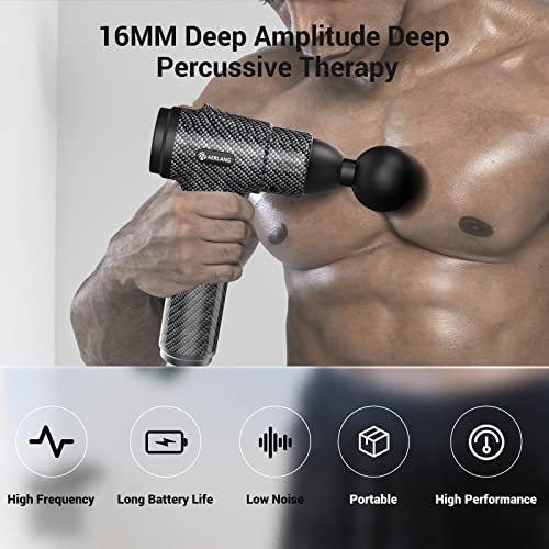 image for AERLANG Muscle Massage Gun, Back Massager Deep Tissue Gun for Athletes
