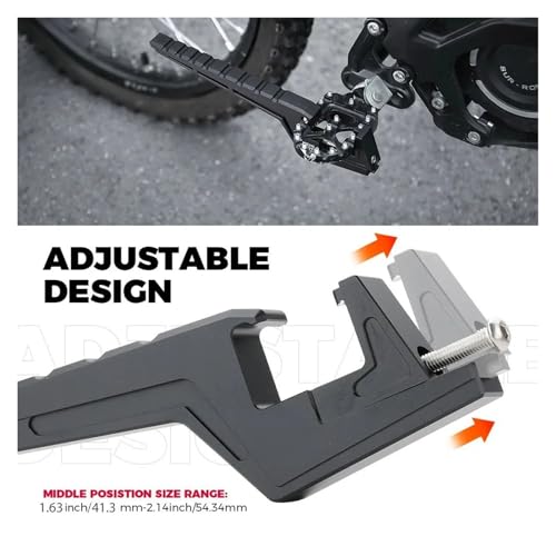 Repose-Pieds Passager Surron et Segway avec Extension Large - 4