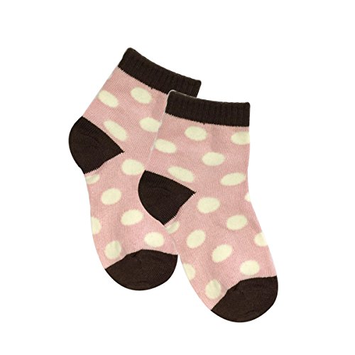 Wrapables 3 Pair Fun Polka Dot Socks for Toddler2