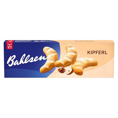 Bahlsen Kipferl - 1er Pack - Mürbegebäck mit fein gemahlenen Haselnüssen (1 x 125 g)