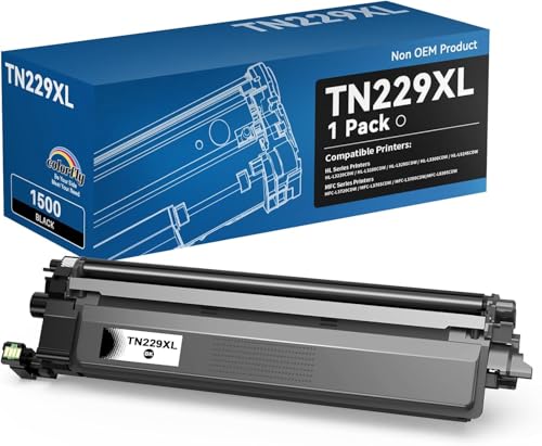 Image of TN229XL Toner Cartridges Replacement for Brother TN229 229XL DR229CL Compat
