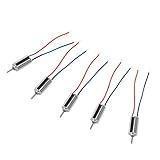 Garosa コアレスモーター マイクロコアレスモーター 振動モーター ミニDC交換モーター サーボ RC電気モーター DC 4.5V 32250RPM モデル玩具用 5個入り