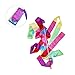 Gym Dance Ribbon Rhythmic Streamer 4M Art Gymnastic Ballet Twirling Rod Christmas for Sports Mixed Color,Gymnastics Accessory