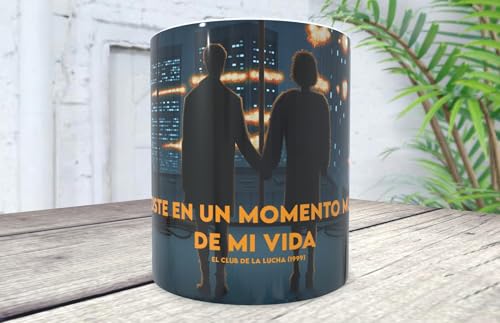 La Huella Taza personalizada del Club de la Lucha (Fight Club) - Me conociste en un momento muy extraño de mi vida.