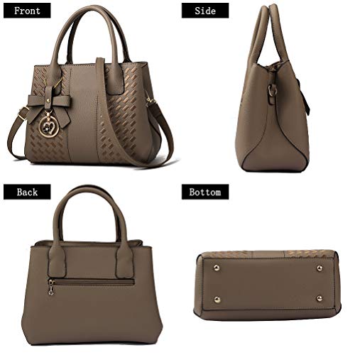 Image of Purses and Handbags for Women Fashion Ladies PU Leather Top Handle Satchel Shoulder Tote Bags